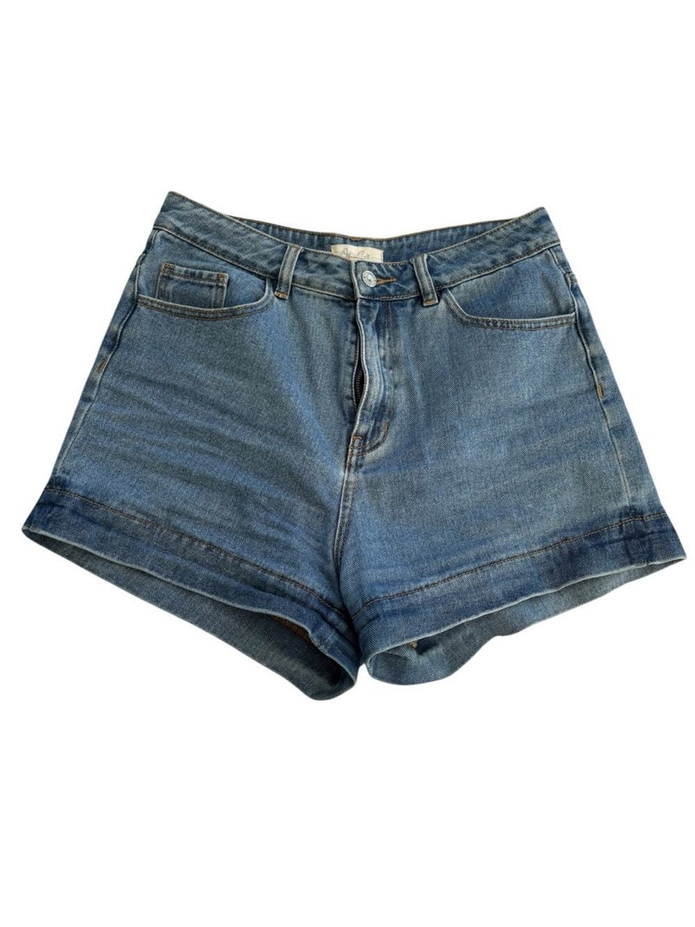 John Galt size 29 High-Rise Blue Denim Women’s Shorts brandy relaxed